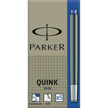 Чернильный картридж PARKER ДЛЯ ПЕРЬЕВОЙ РУЧКИ, СИНЕ-ЧЕРНЫЙ