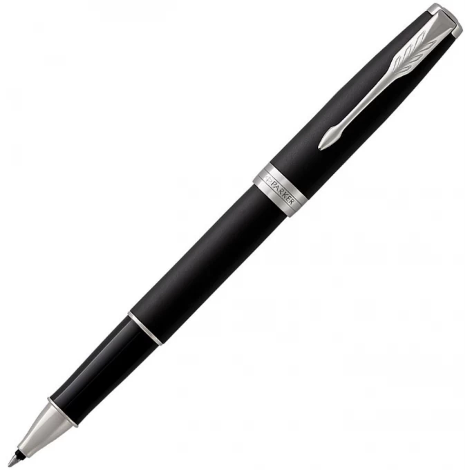 Ручка-роллер PARKER ESSENTIAL SONNET MATTE BLACK CT F CW1931523 Ручка-роллер PARKER ESSENTIAL SONNET MATTE BLACK CT F CW1931523