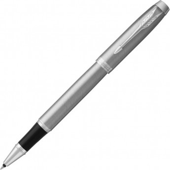 Ручка роллер PARKER IM ESSENTIAL T319 BRUSHED METAL CT F