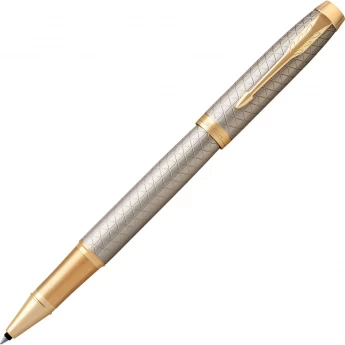 Ручка-роллер PARKER IM PREMIUM WARM GREY GT, F