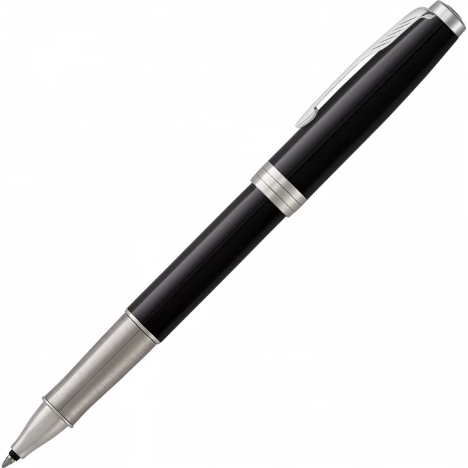 Ручка-роллер PARKER SONNET BLACK LACQUER PT F 1948081 Ручка-роллер PARKER SONNET BLACK LACQUER PT F 1948081