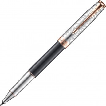 Ручка-роллер PARKER SONNET SPECIAL EDITION STRATUM GREY PGT, F