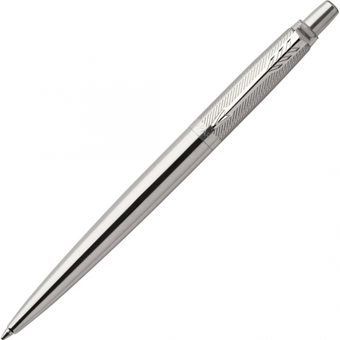 Ручка шариковая PARKER JOTTER PREMIUM STAINLESS STEEL DIAGONAL CT, M 1953197 Ручка шариковая PARKER JOTTER PREMIUM STAINLESS STEEL DIAGONAL CT, M 1953197